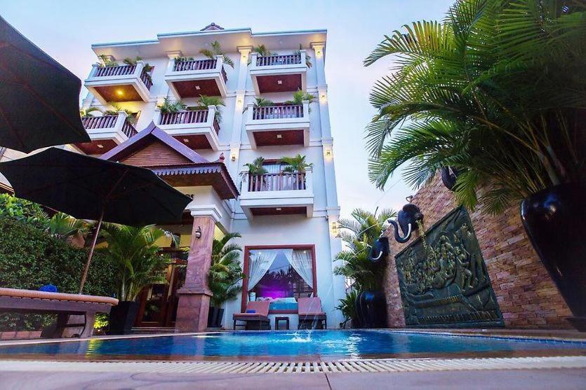 Angkor Leap Hotel Ciudad de Siem Riep Exterior foto